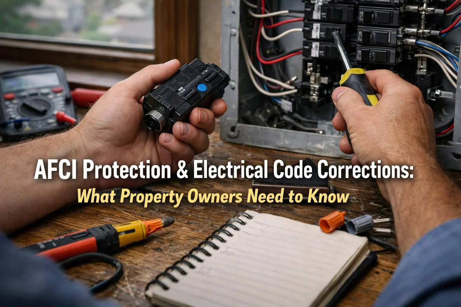 AFCI Protection and Electrical Code Corrections: What Property Owners Need to Know
