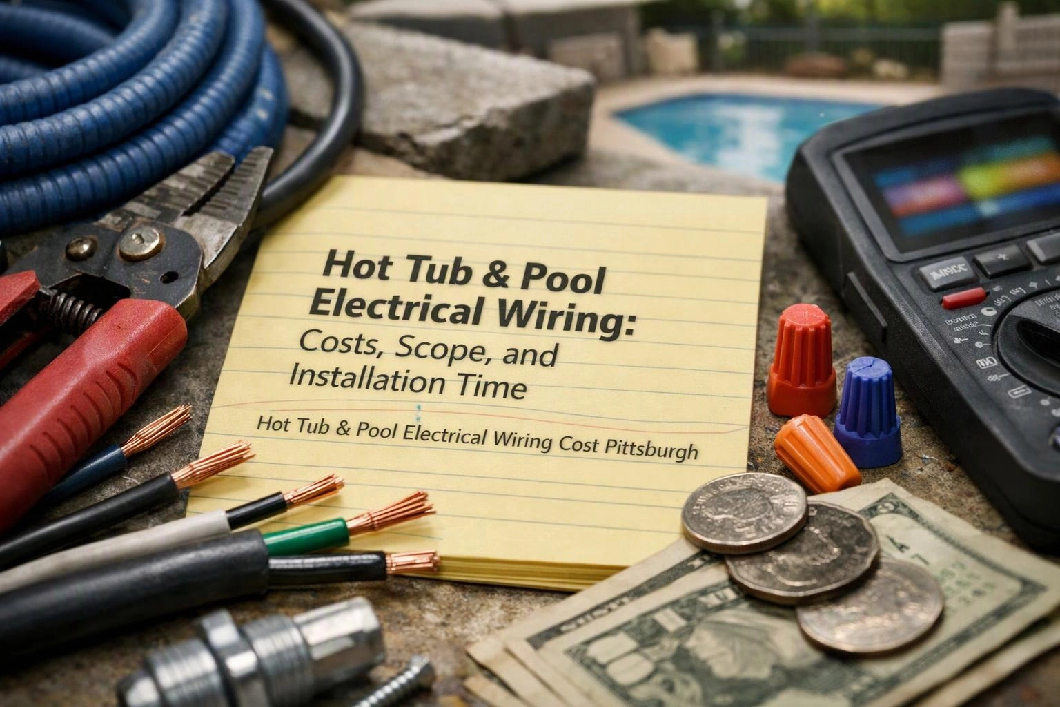 Hot Tub and Pool Electrical Wiring: Costs, Scope, and Installation Time
