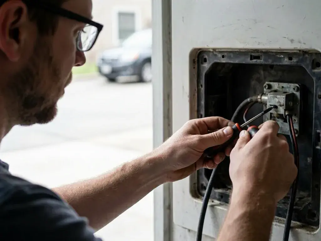 Network cables routed through a Pittsburgh building for reliable computer