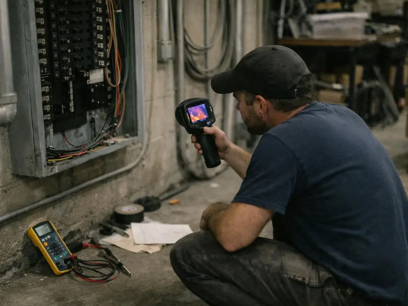 Thermal Imaging Electrical Testing